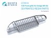 Quinta Studio QT35019 Dodge WC-52 front grille (Zvezda) 1/35